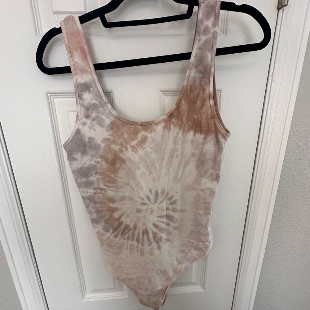 Abercrombie Tie Dye Bodysuit Tank